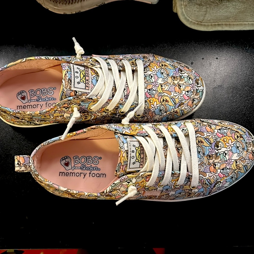 BOBS memory foam sneakers